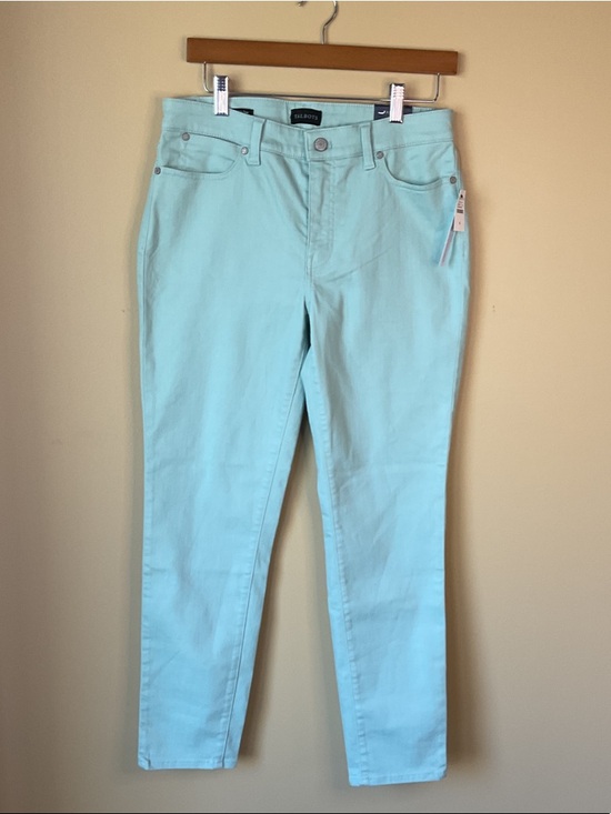 Talbots Denim - Talbots Mint Slim Ankle Jeans 2% Spandex Size 6 NWT